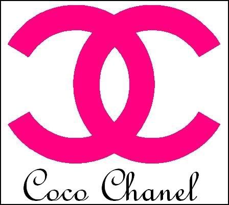 coco chanel pink logo|interlocking c logo.